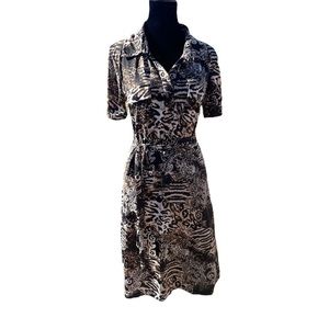 💚D.J. Summers Women’s Animal Print Dress